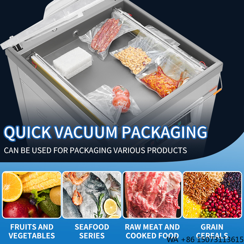 Meal Prep Vacuum Sealer - DZ-500 수직형 단일 챔버 식품 진공
