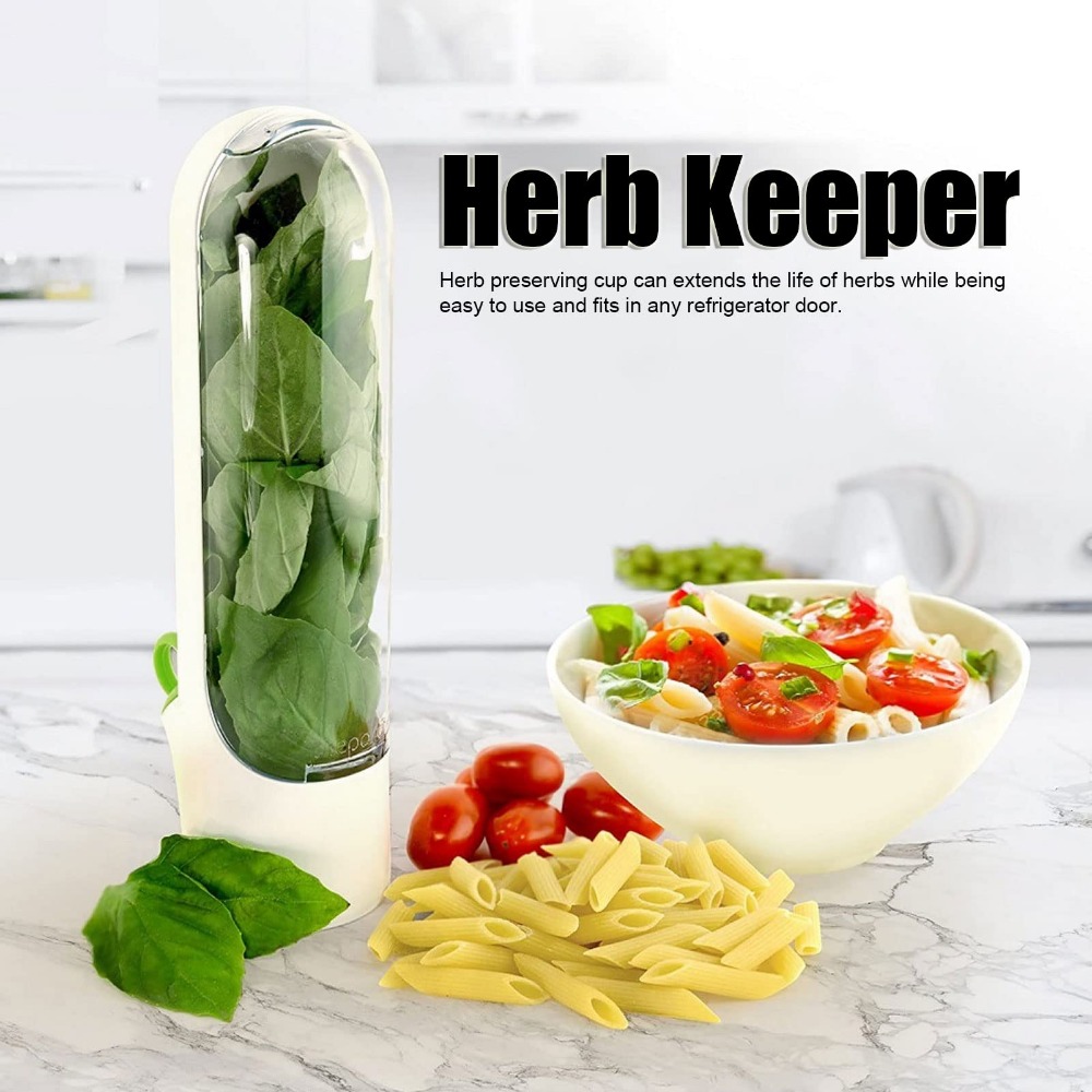 허브 보호기 보관 용기 신선한 허브 키퍼 바닐라 야채  - Herb Keeper Bottle 리뷰 및 가격