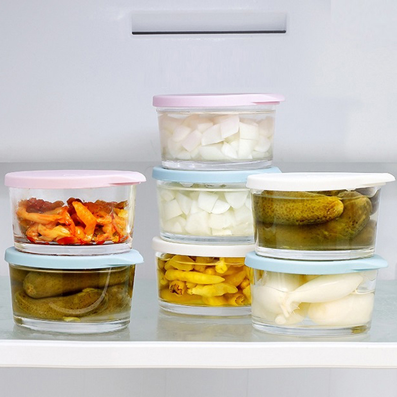 ● 전자레인지 사용 가능 원형 식품 보관 용기 고붕규산 - Meal Prep Glass Containers Oven Safe 리뷰 및 가격