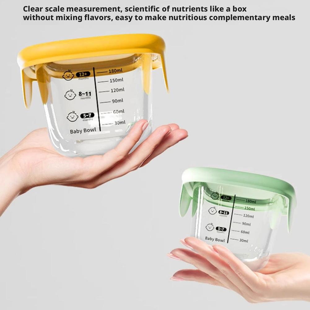 2개 유리 찜기 아기 음식 보관 용기 가열용 계란 커스 - Meal Prep Glass Containers Oven Safe 리뷰 및 가격