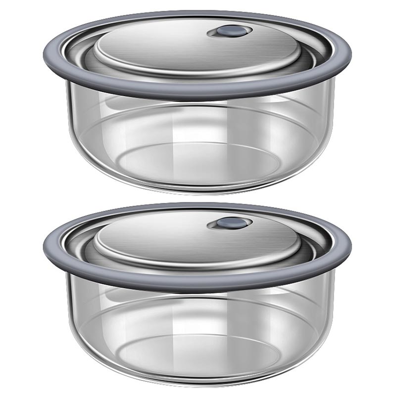 두꺼운 고 붕규산염 유리 도시락, 전자레인지 가열, 크 - Meal Prep Glass Containers Oven Safe 리뷰 및 가격