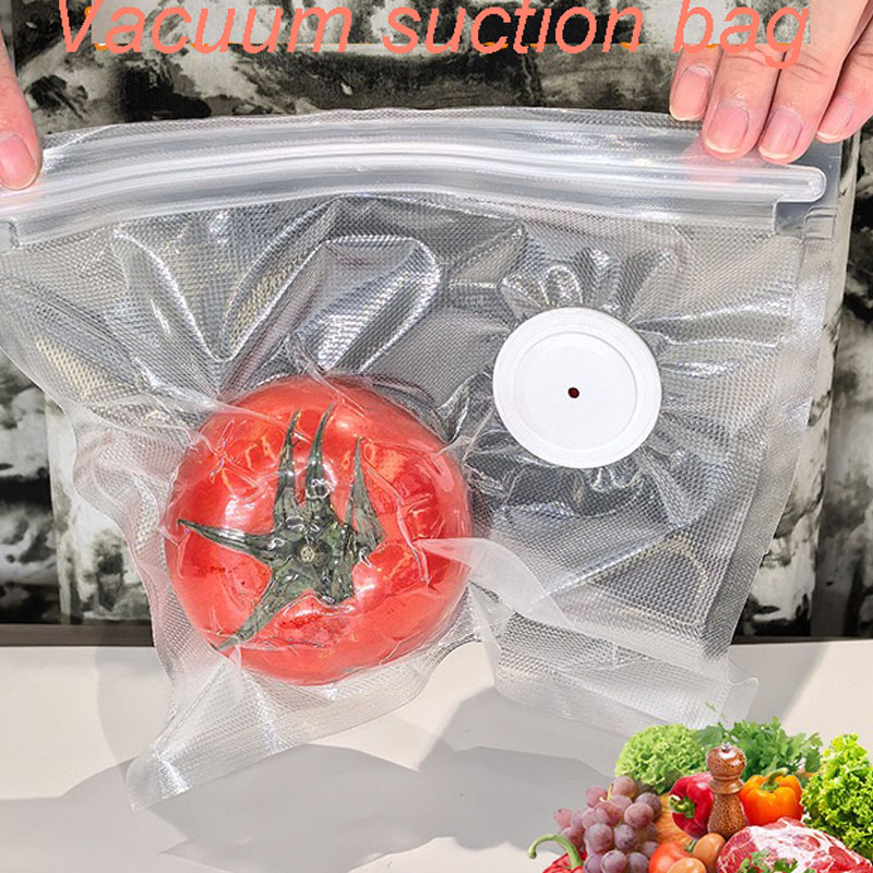 새로운 재사용 가능한 진공 저장 백 주방 채소 과일 포 - Meal Prep Vacuum Sealer 리뷰 및 가격
