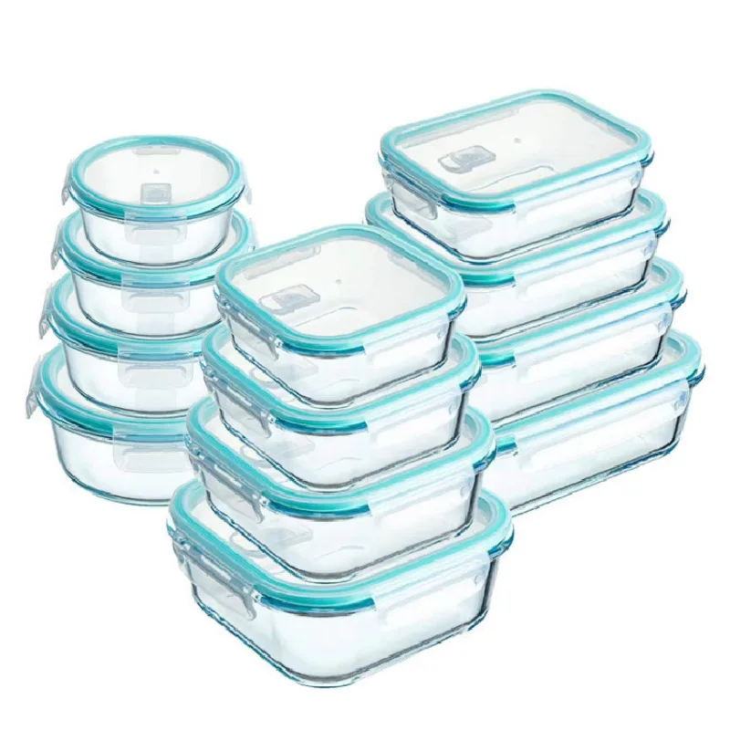 고붕규산 유리 도시락 전자레인지 가열 가능 밀폐형 벤토 - Meal Prep Glass Containers Oven Safe 리뷰 및 가격