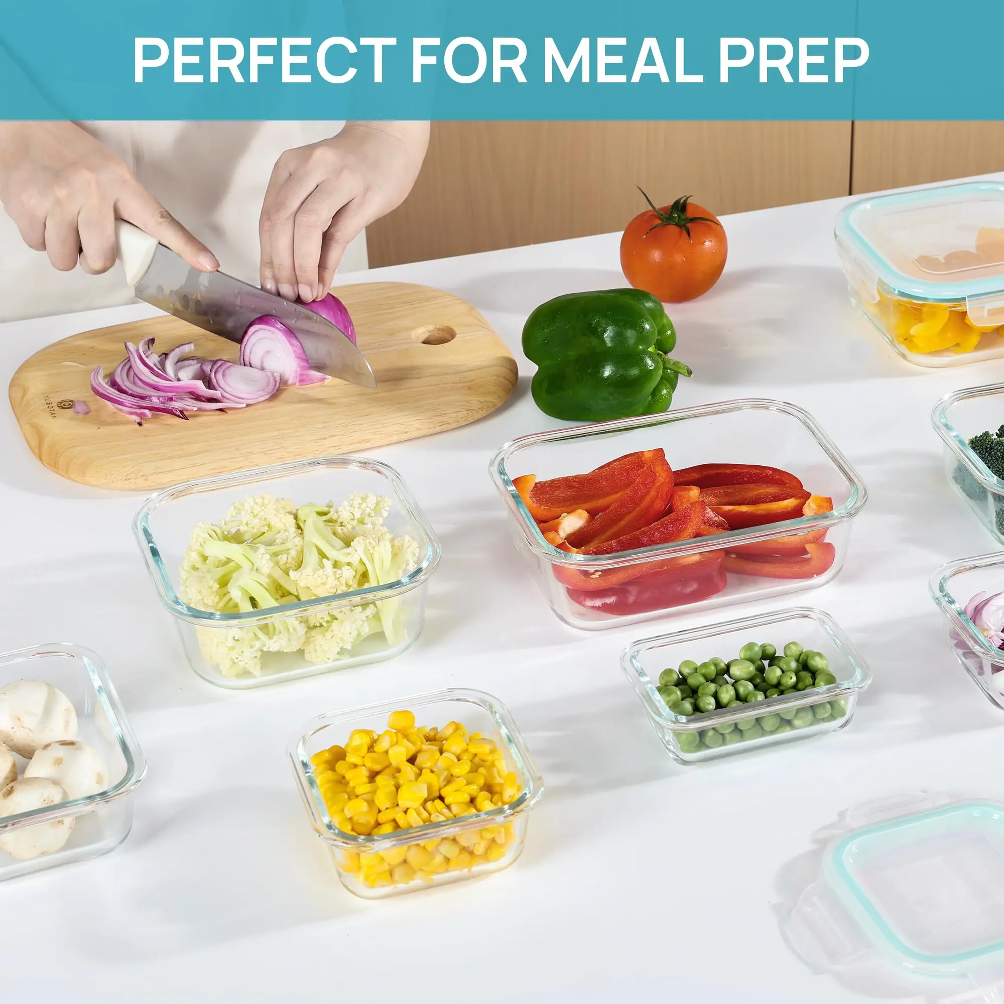 유리 도시락 식품 보관 용기, 식사 준비, 밀폐 도시락 - Meal Prep Glass Containers Oven Safe 리뷰 및 가격