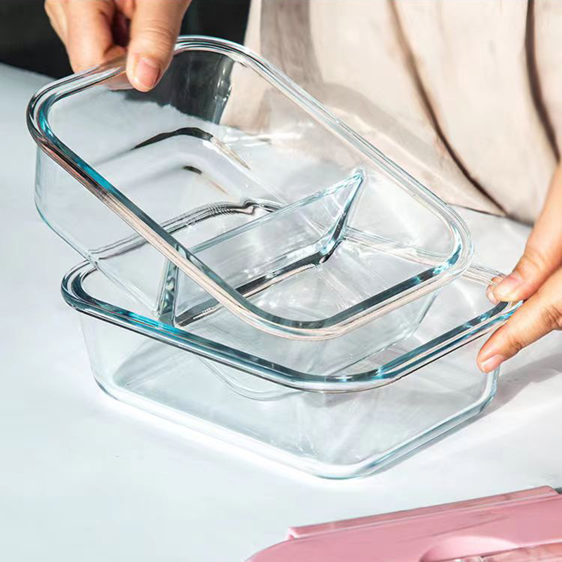 새로운 스타일 도시락 상자 유리 1050ml 전자 레인 - Meal Prep Glass Containers Oven Safe 리뷰 및 가격