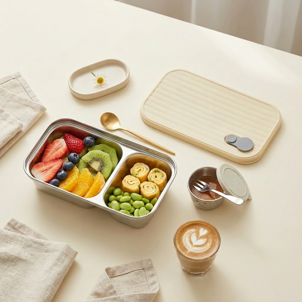 304 스테인리스 스틸 도시락 어린이용 점심 도시락 전 - Meal Prep Kinder 리뷰 및 가격
